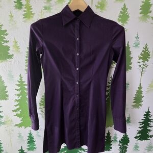 Express Extra Long Sleeve Button-Up Shirt
